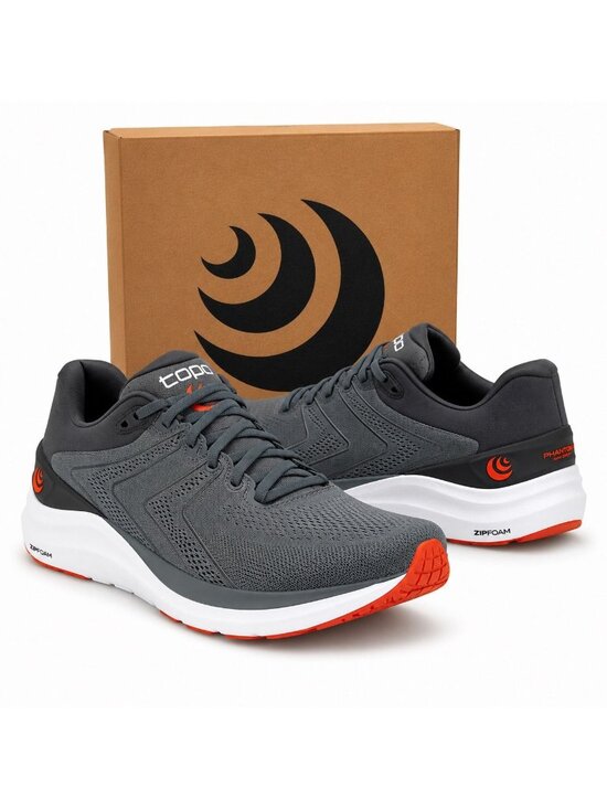 Topo Athletic Phantom 2 Supportive Mens 12.5 Grey Clay Road Running Shoe New Box main image 13